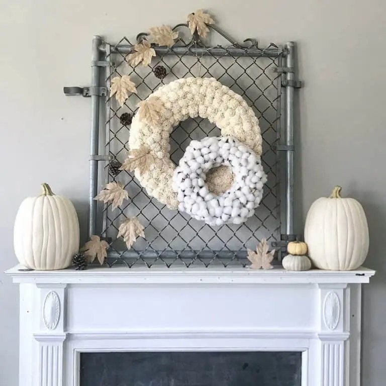 Autumn Pom-pom Wreath Designs