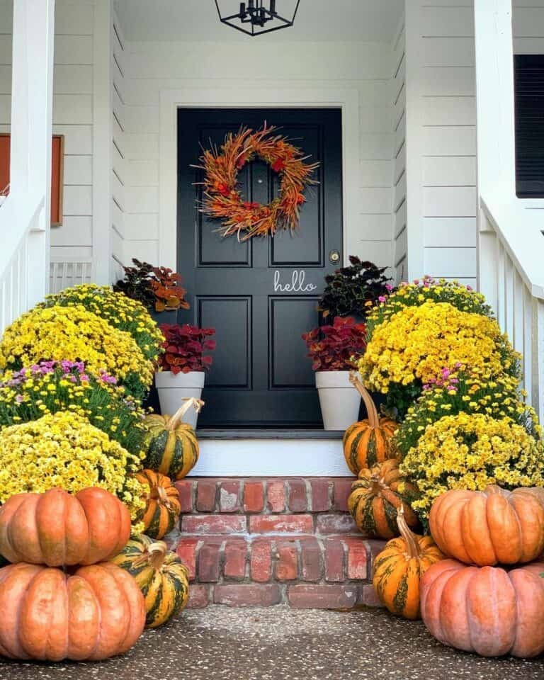 Autumn Porch Decoration Ideas
