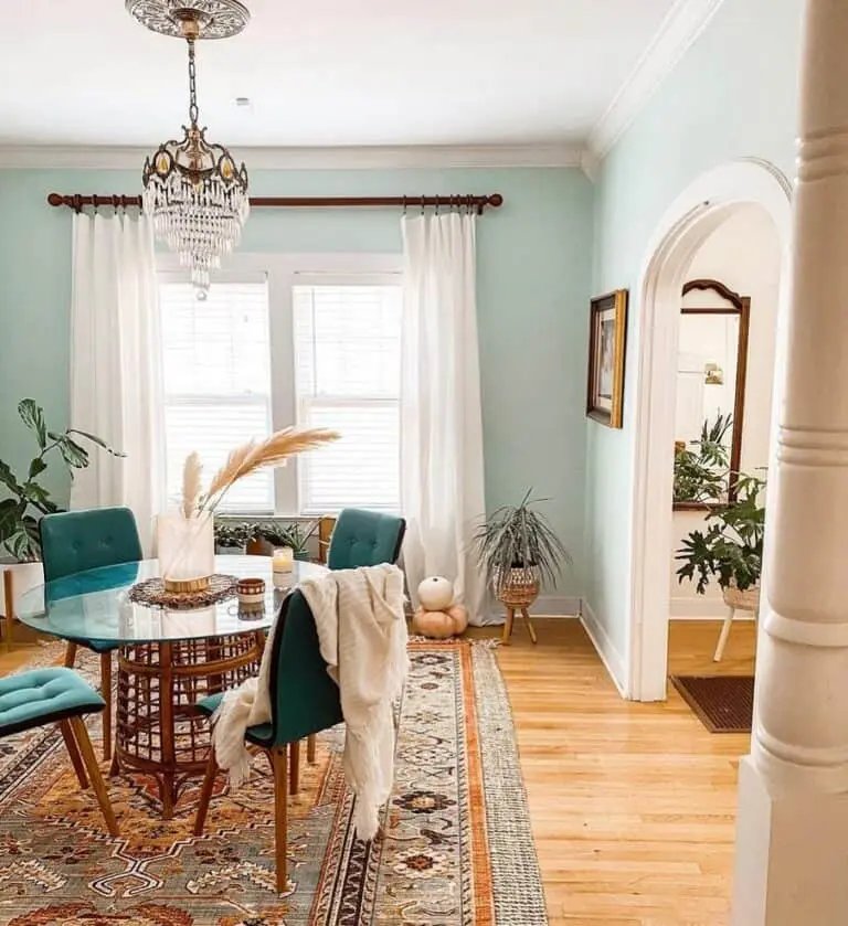 Bohemian Table with Fall Decor