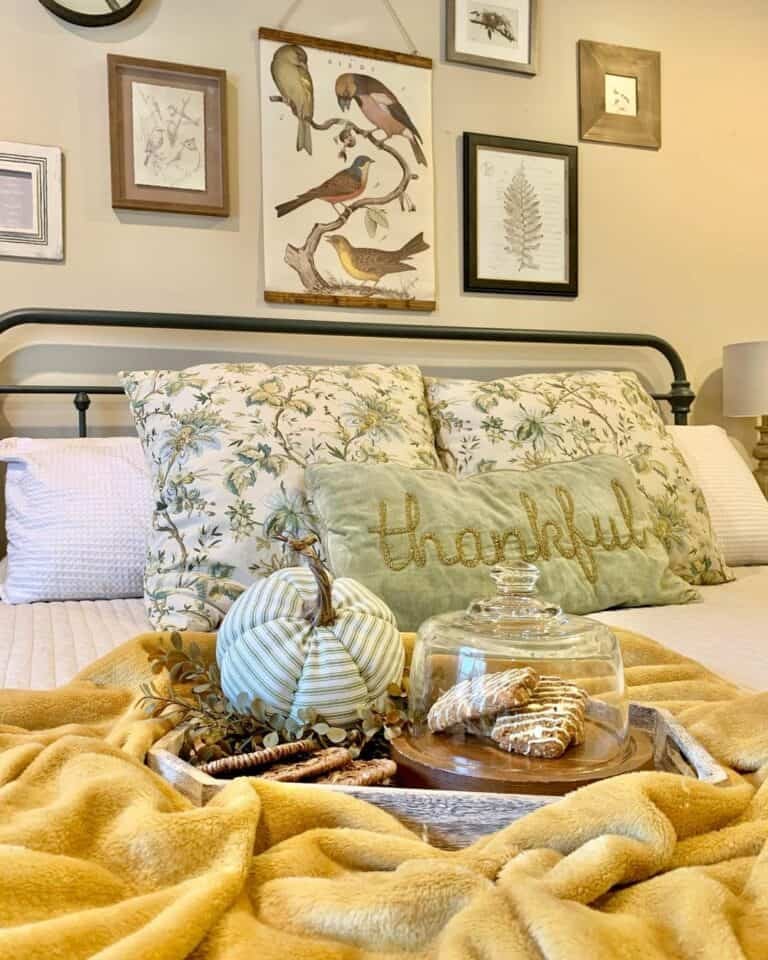 Bright Yellow and Green Accents