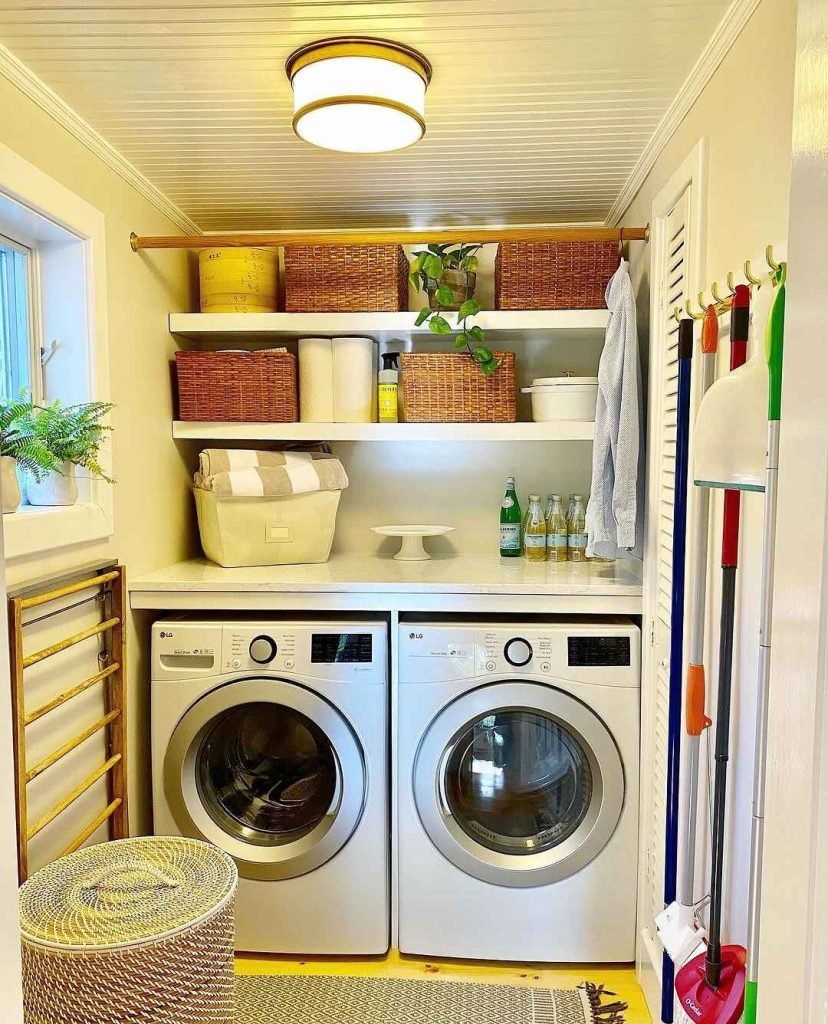 Bright Yellow Utility Storage