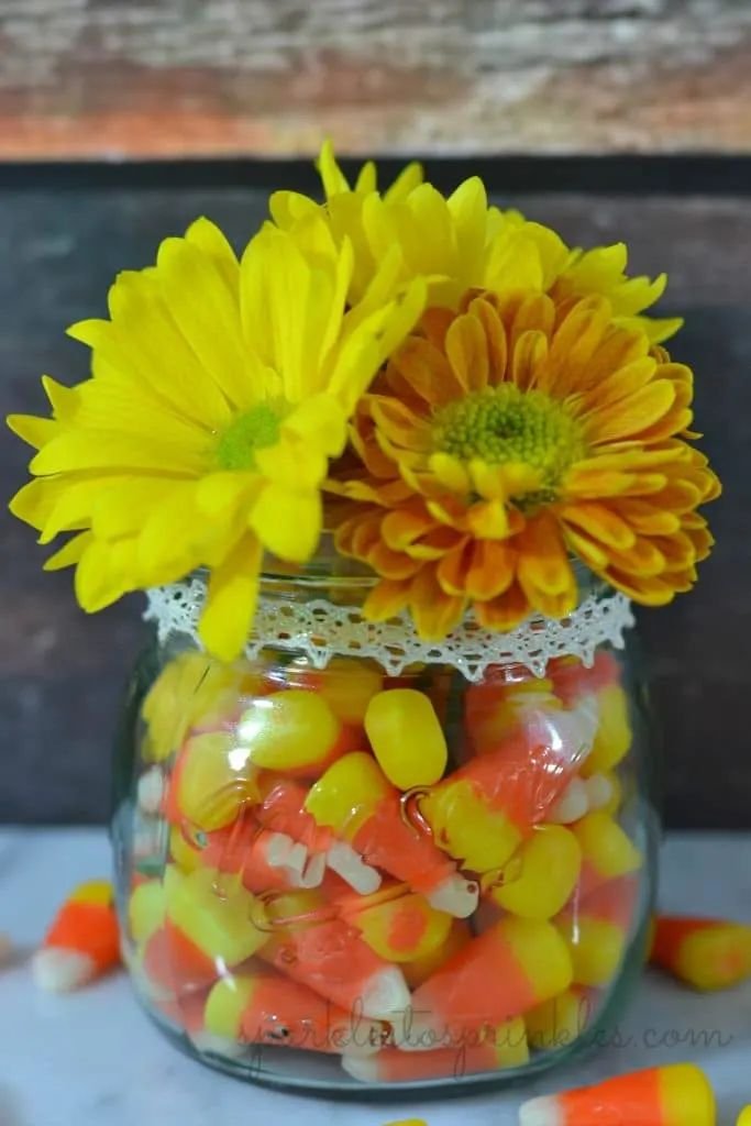 Candy Corn Decor Idea