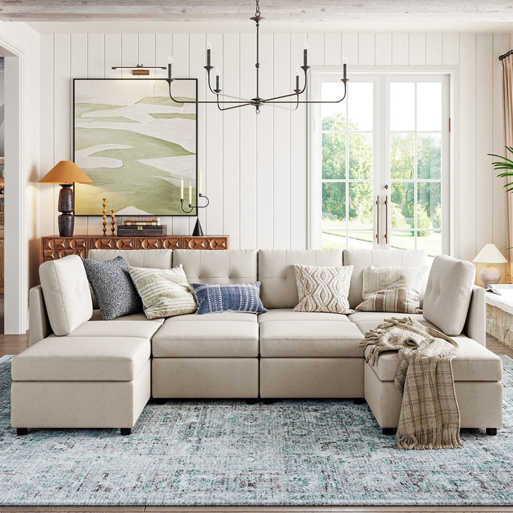 Coastal Farmhouse Family Space