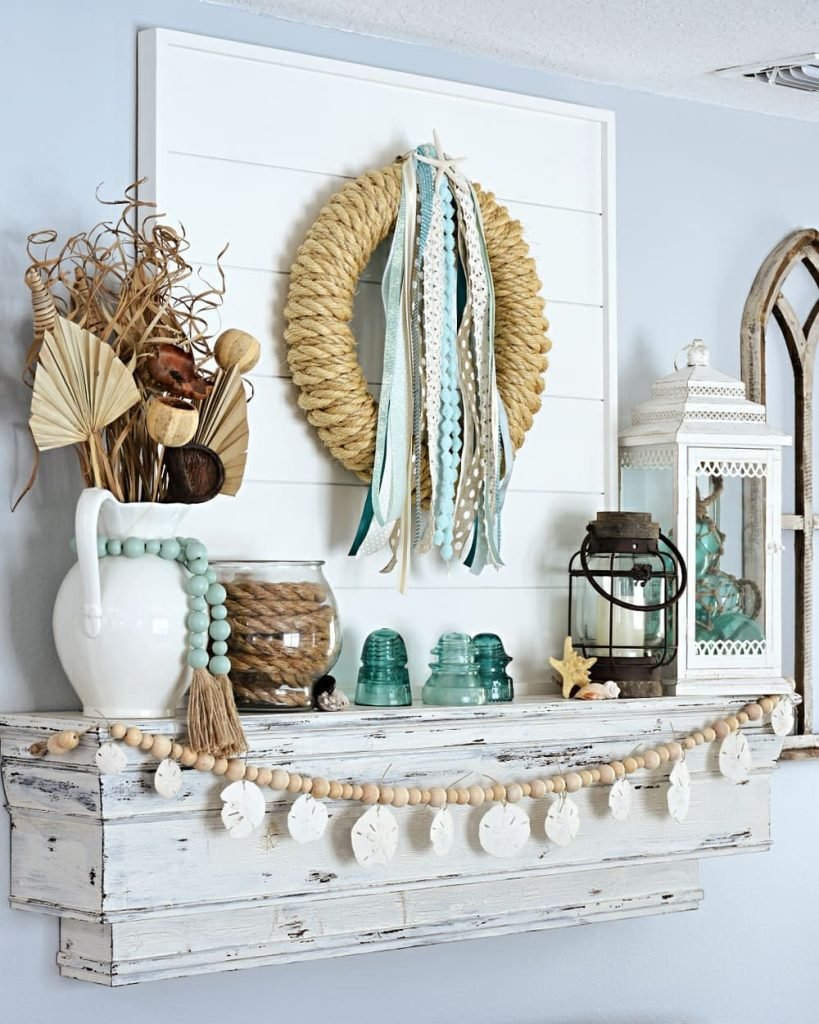 Coastal Mantel Decor