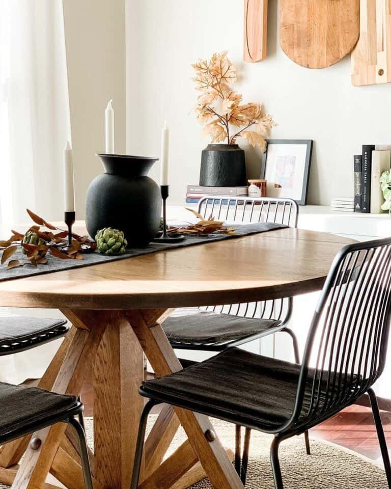 Contemporary Fall Centerpieces