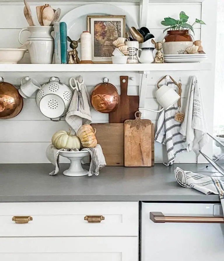 Copper Utensils for Fall Décor