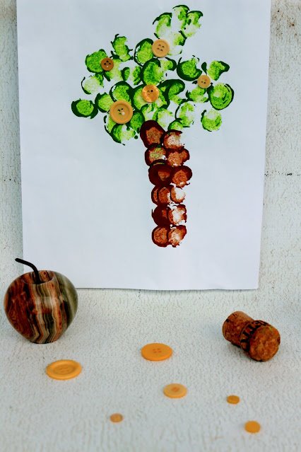 Cork Stamp Art Activity