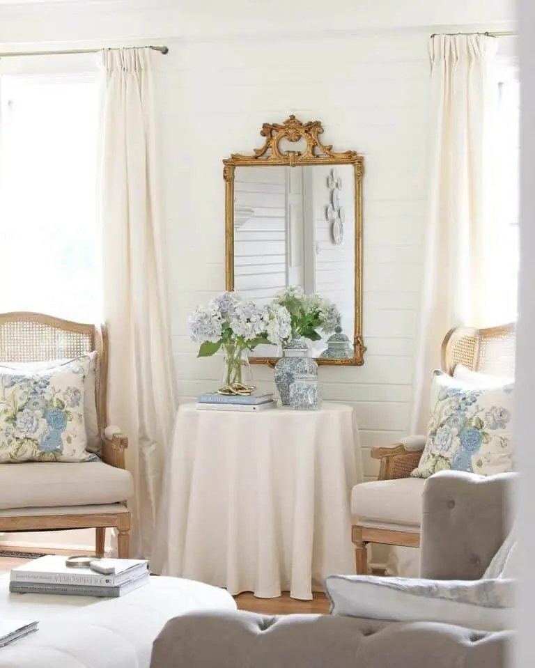 Cottage Blue and White Décor