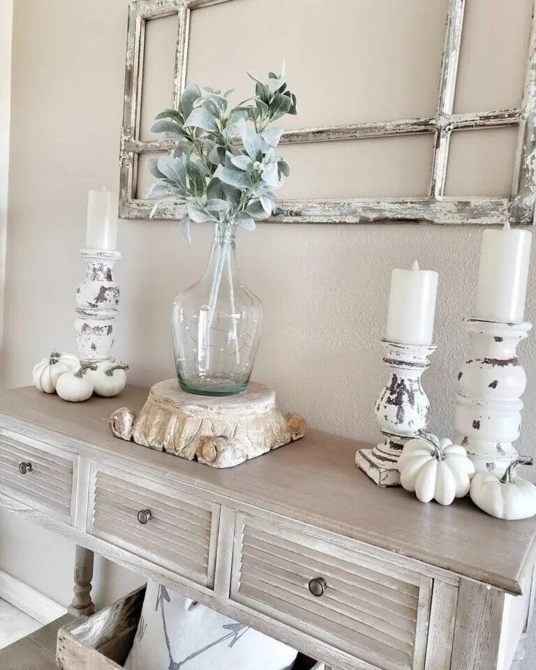 Cottage-Style Distressed Paint Decor