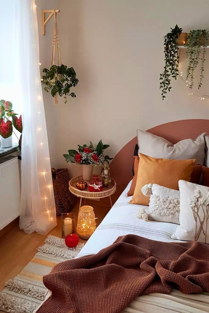 Cozy Fall Bedroom Nook