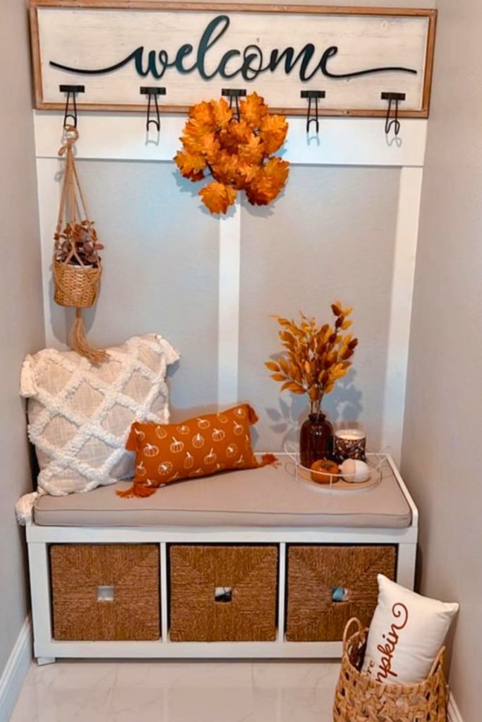 Cozy Fall Entryway Decor