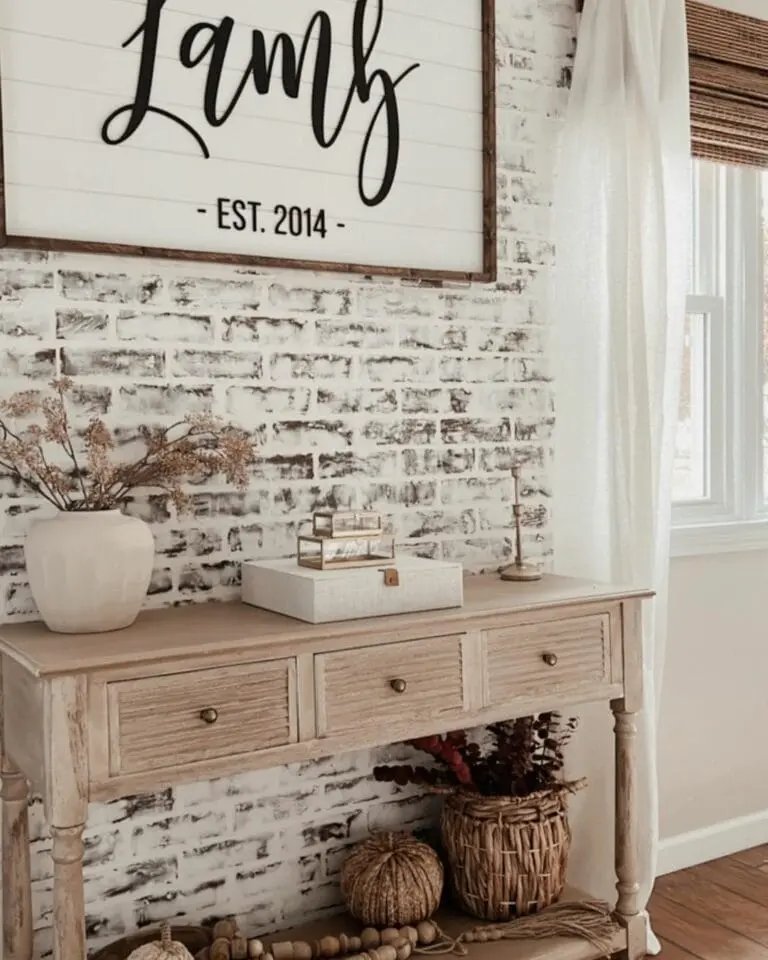 Cozy Fall Entryway Decor