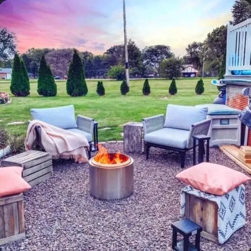 Cozy Fire Pit Seating