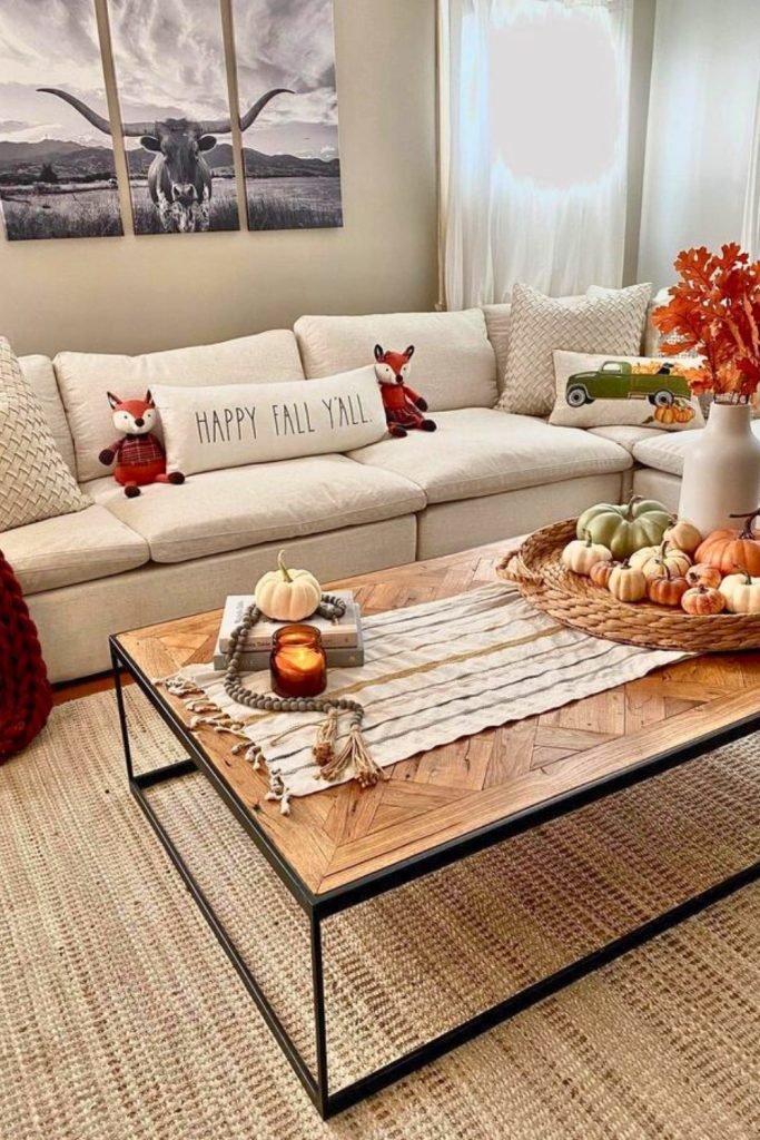 Cozy Rustic Autumn Setup
