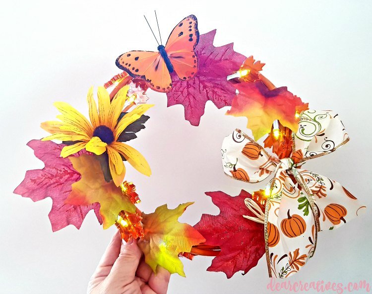 DIY Dollar Store Wreath