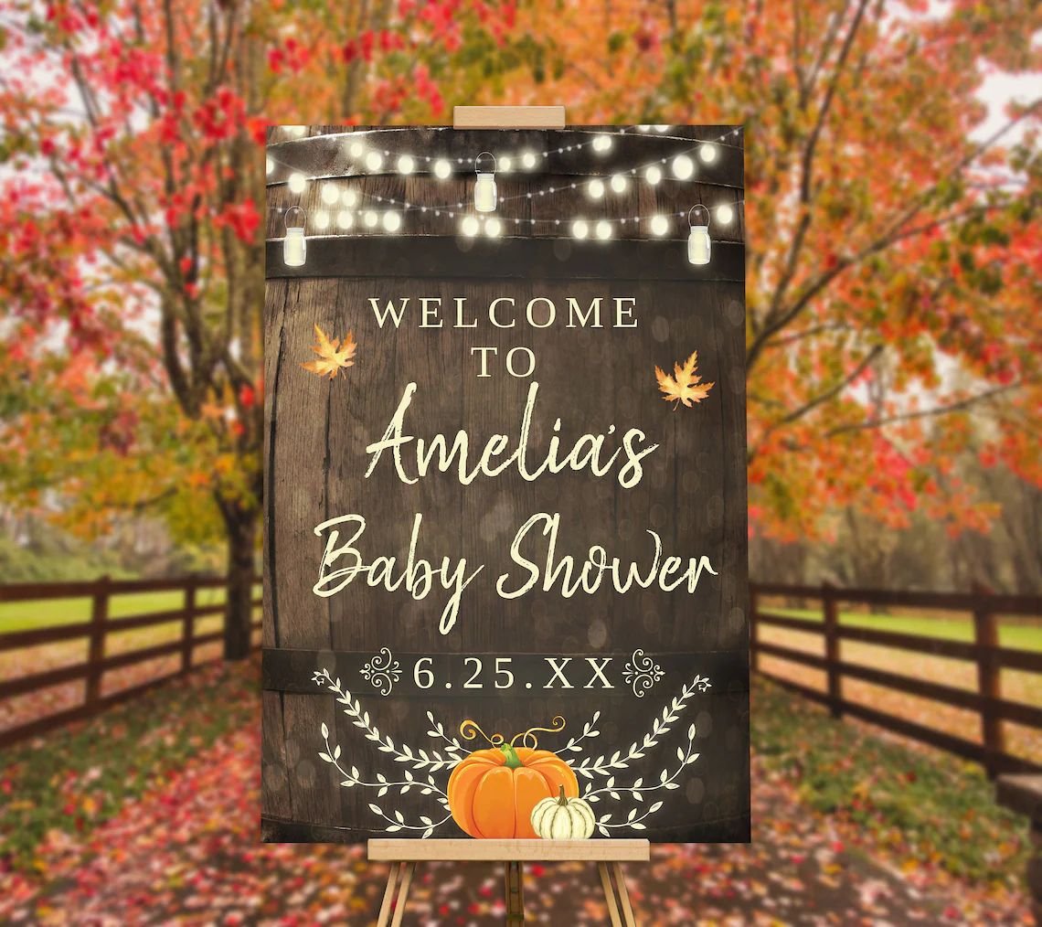 DIY Rustic Welcome Board