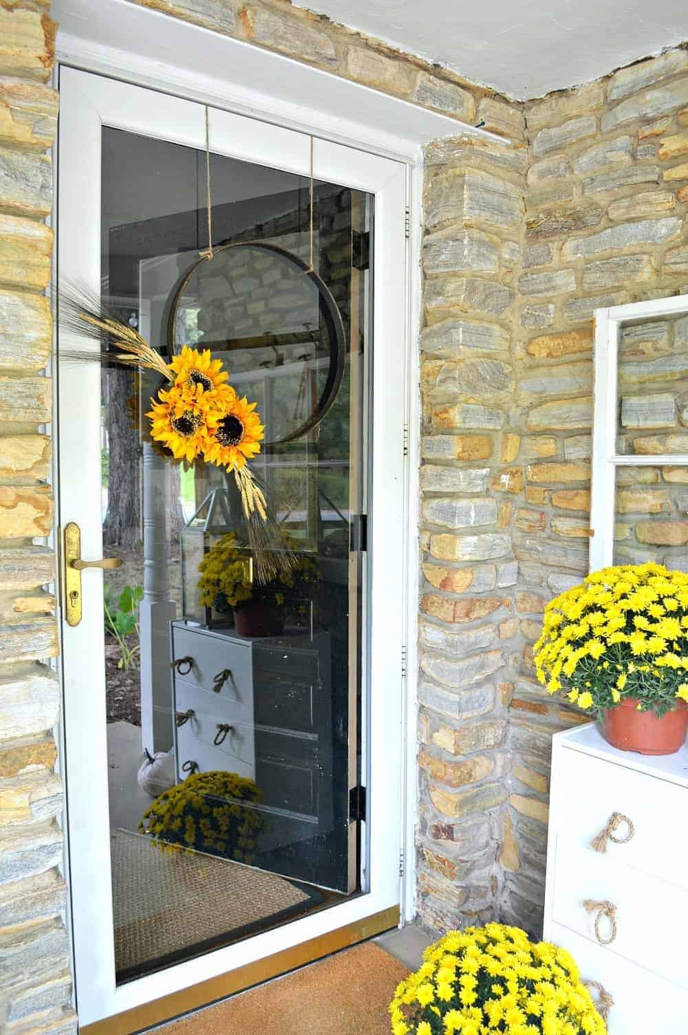 DIY Simple Fall Wreath