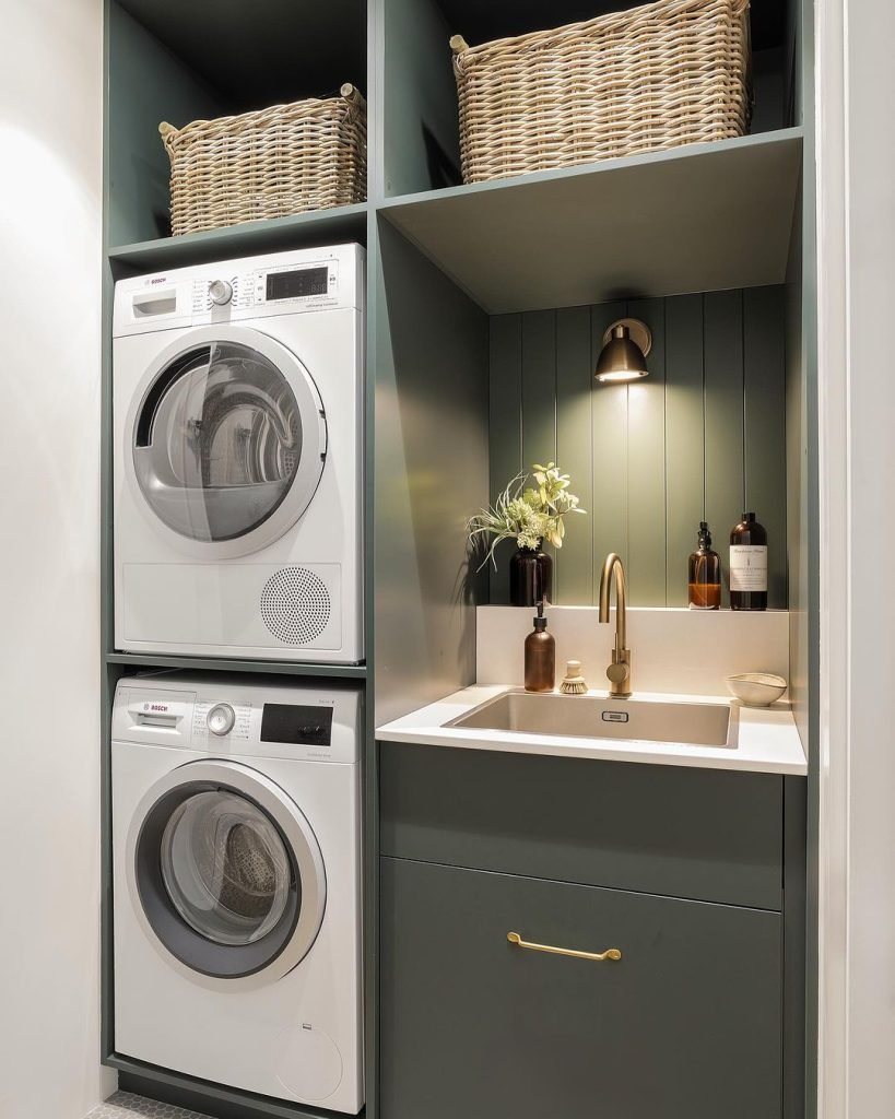 Elegant Compact Forest Green Design