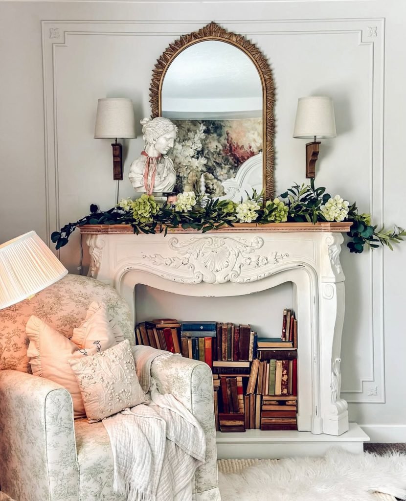 Elegant French Reading Nook