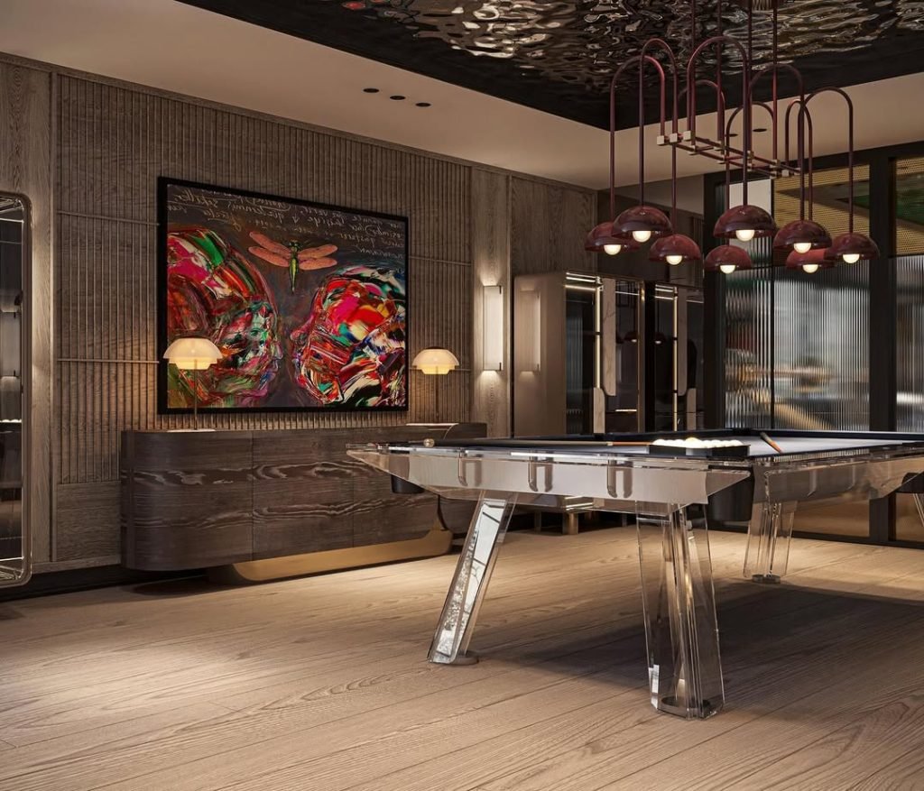 Elegant Ping Pong Space