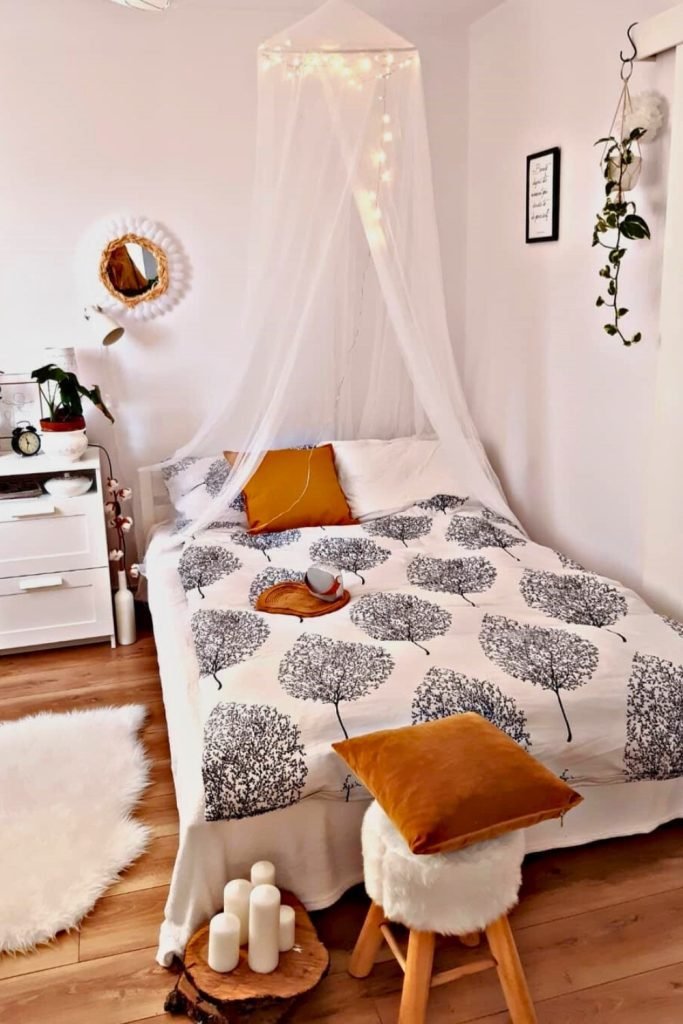 Fairy Lights Canopy Decor