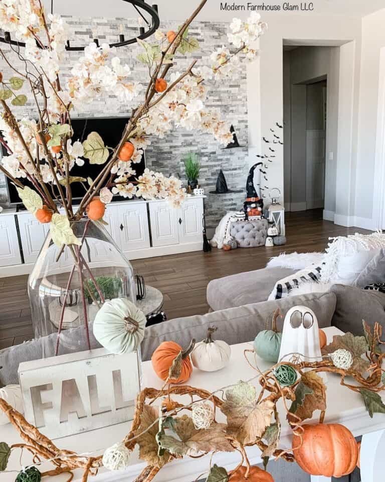 Fall Coffee Table Decor Ideas