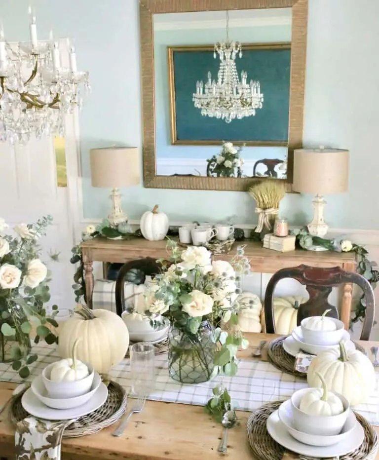 Fall Dining Room Decor