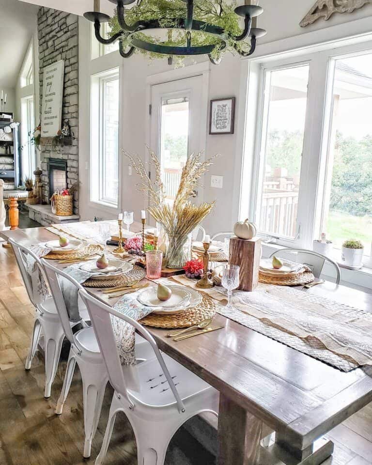 Fall Table Setting Ideas