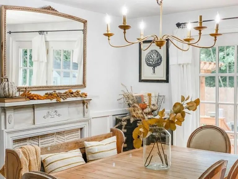 Farmhouse Bench Seating Style