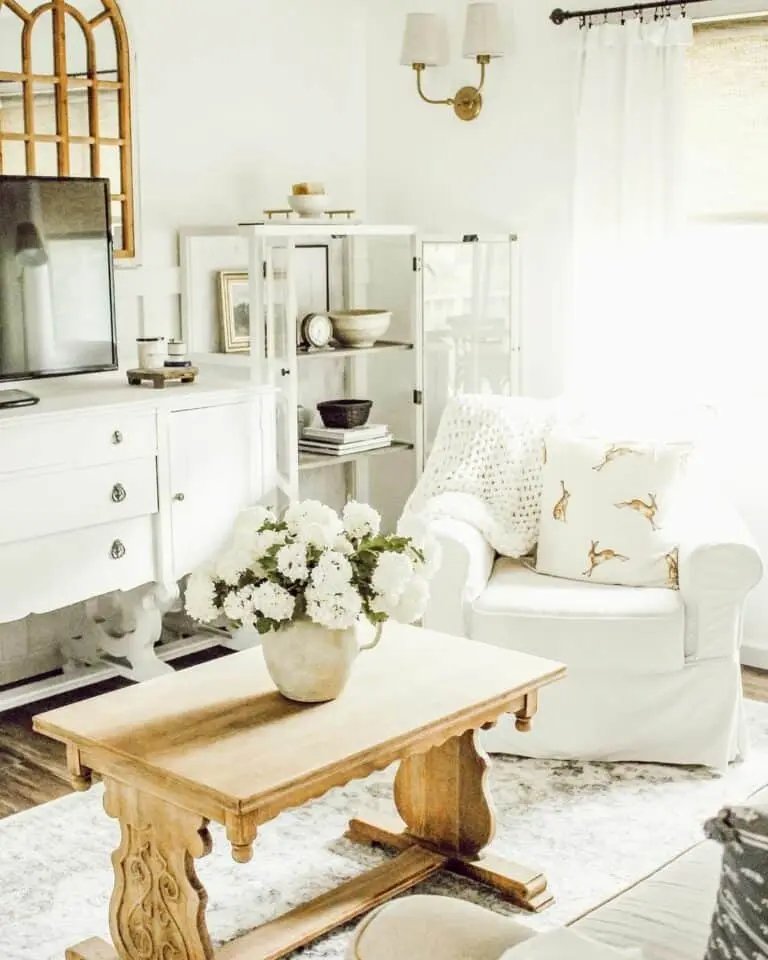 Farmhouse Summer Living Room
