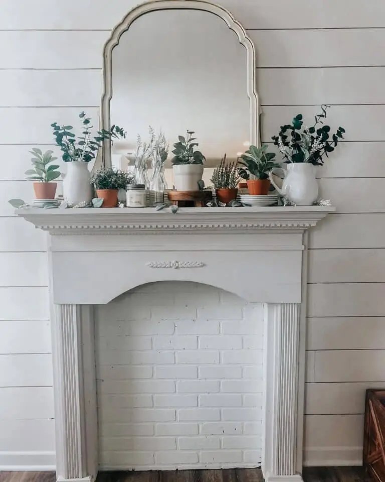Faux Mantel Decor Ideas