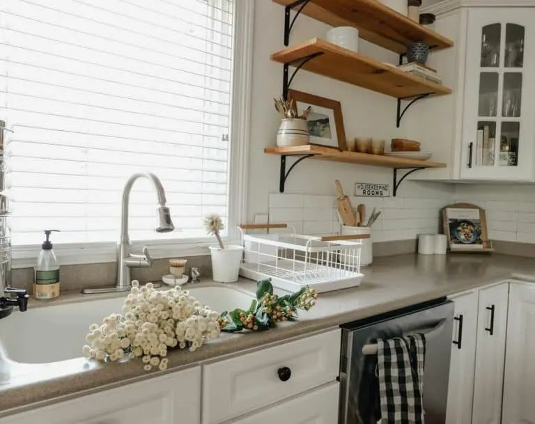 Flower Arrangements and Countertops