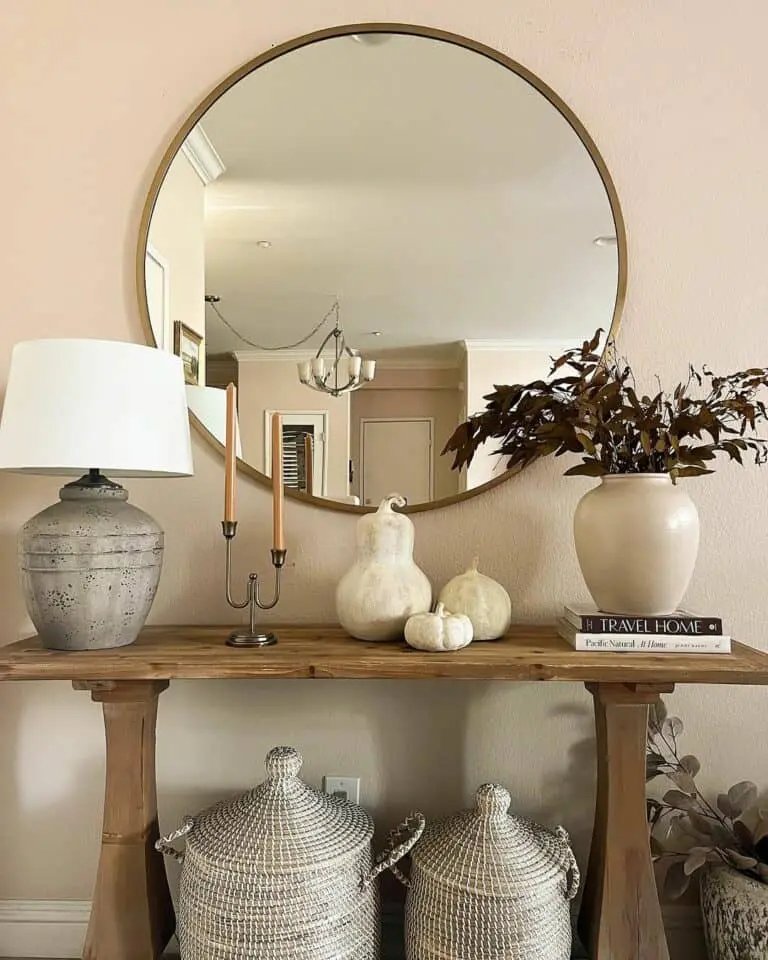 Gray and Beige Decor Elements