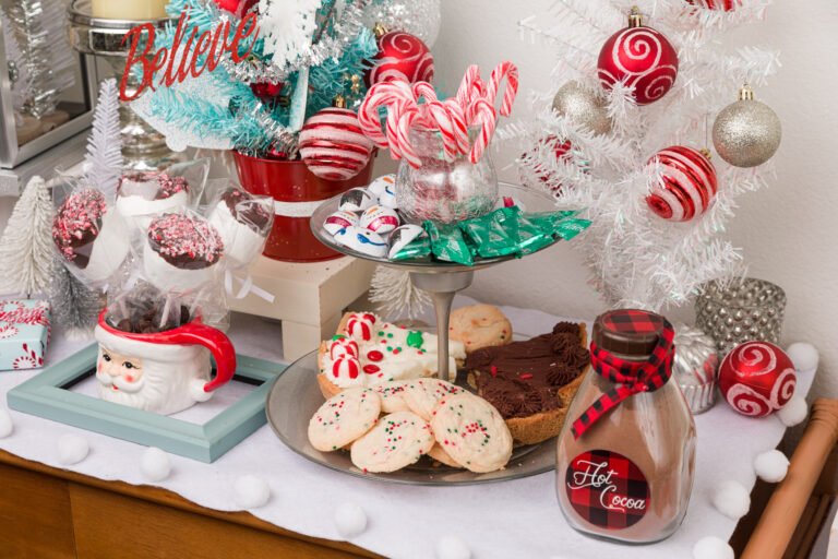Hot Chocolate Bar Setup