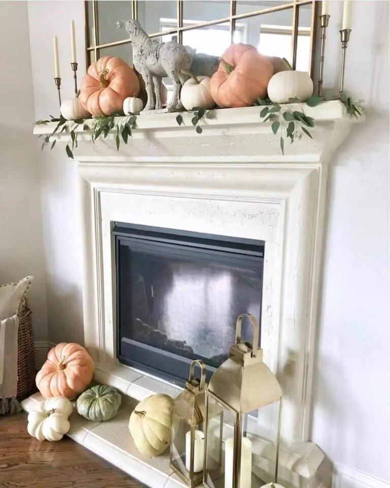 Large Mirror for Mantel Styling