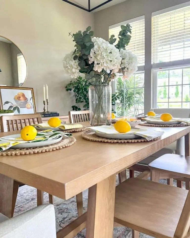 Lemon Centerpiece for Summer