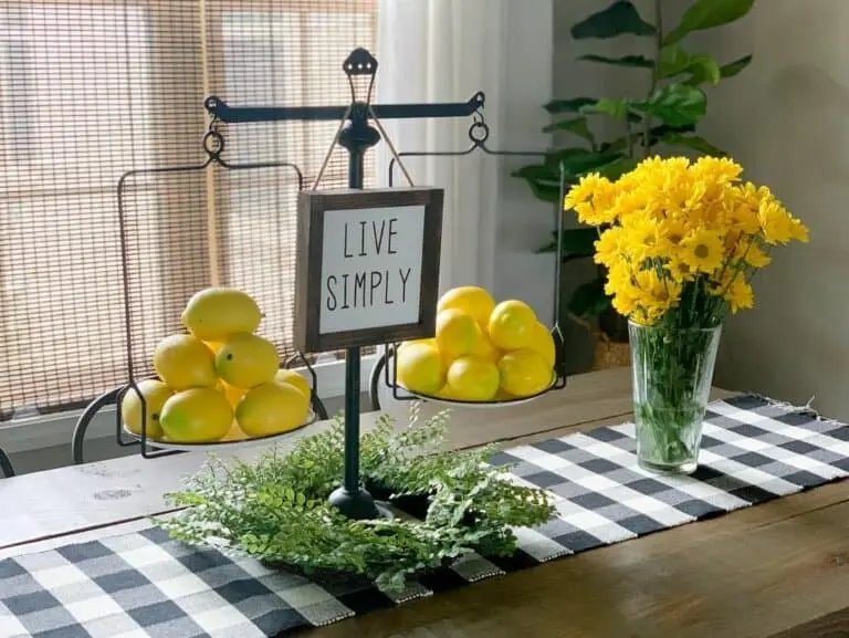 Lemon Centerpiece Idea