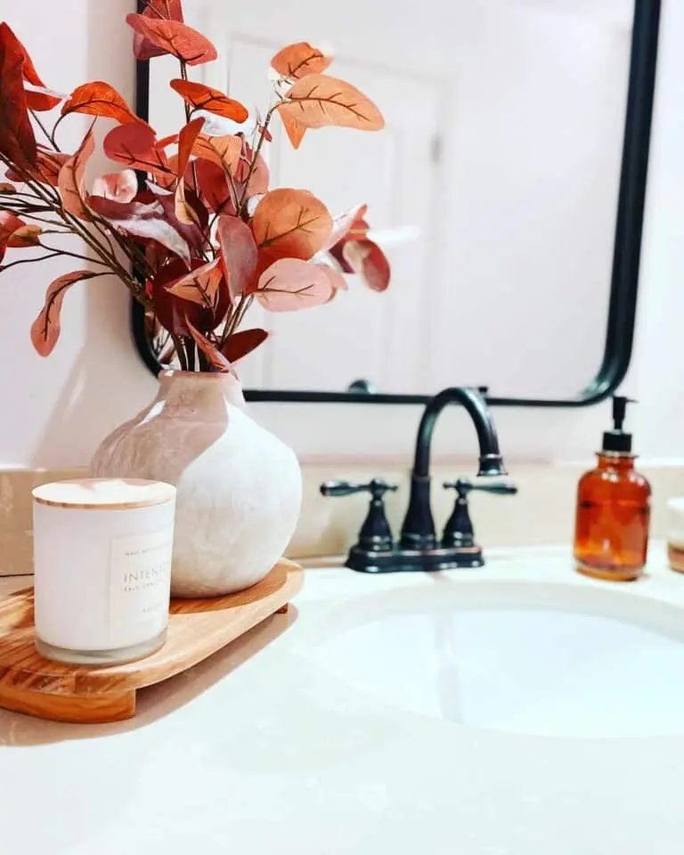 Neutral Accessories with Orange Accents