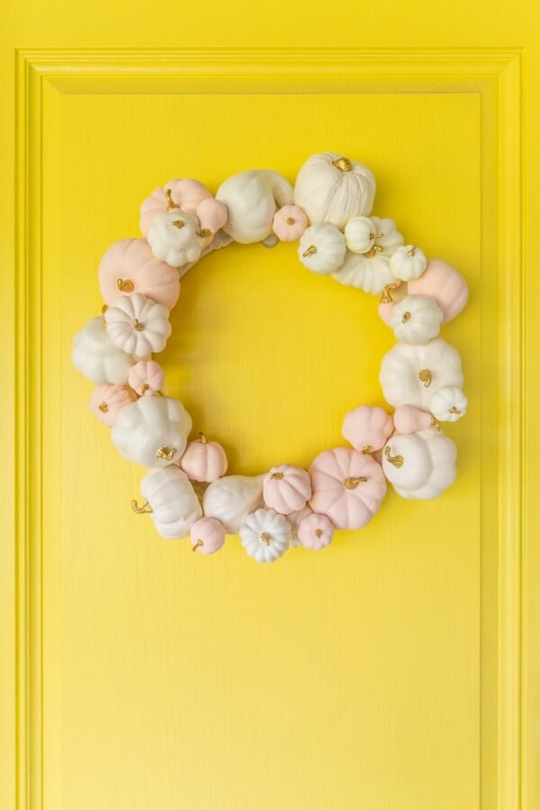 Overflowing Pumpkin Wreath