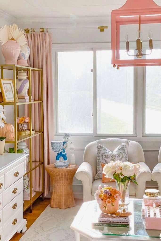 Pastel Color Autumn Decor