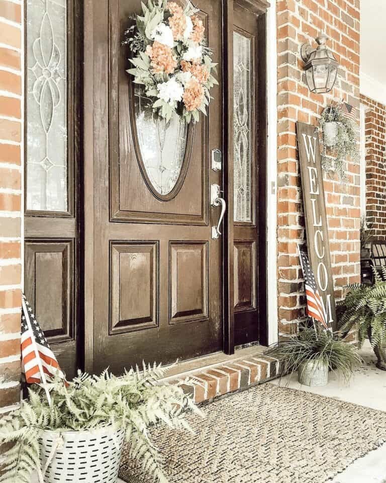 Patriotic Porch Decor