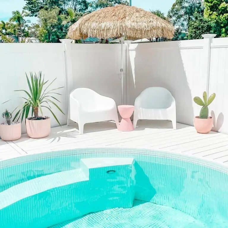 Pink Poolside Style