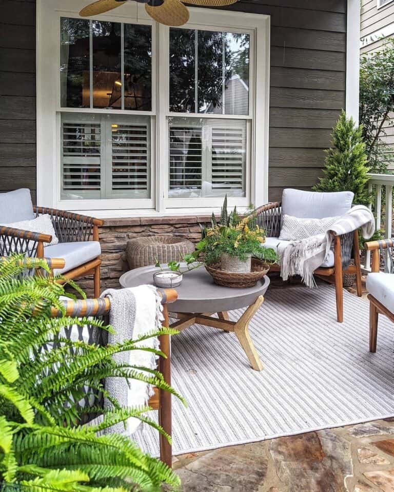 Porch Seating Area