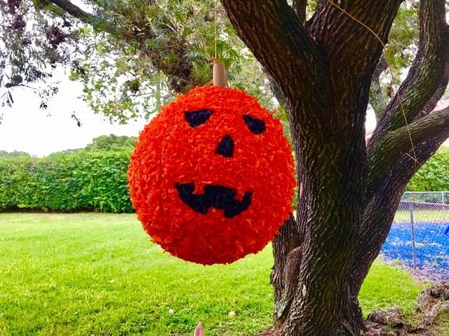 Pumpkin Pinata Instructions