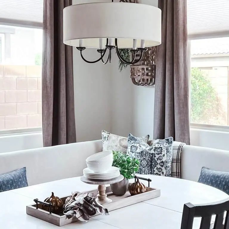 Refined Breakfast Nook Design