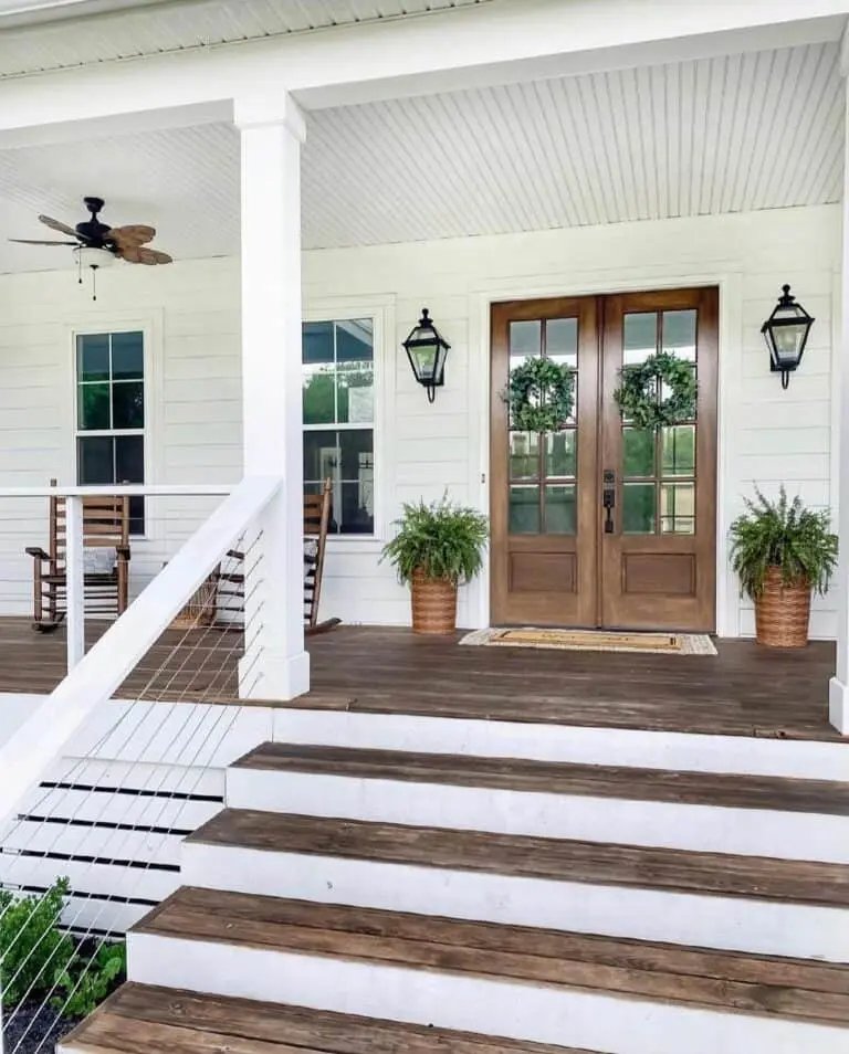 Rocking Chairs on Porch