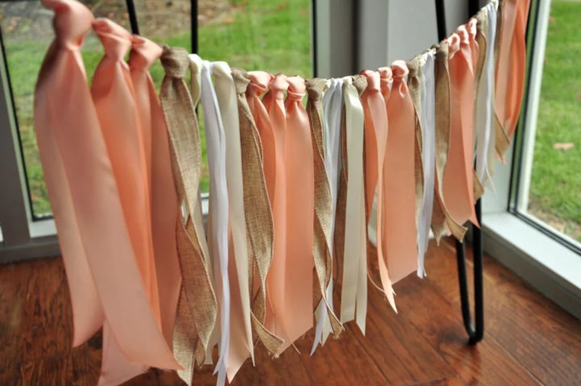 Rustic Burlap Banner Ideas