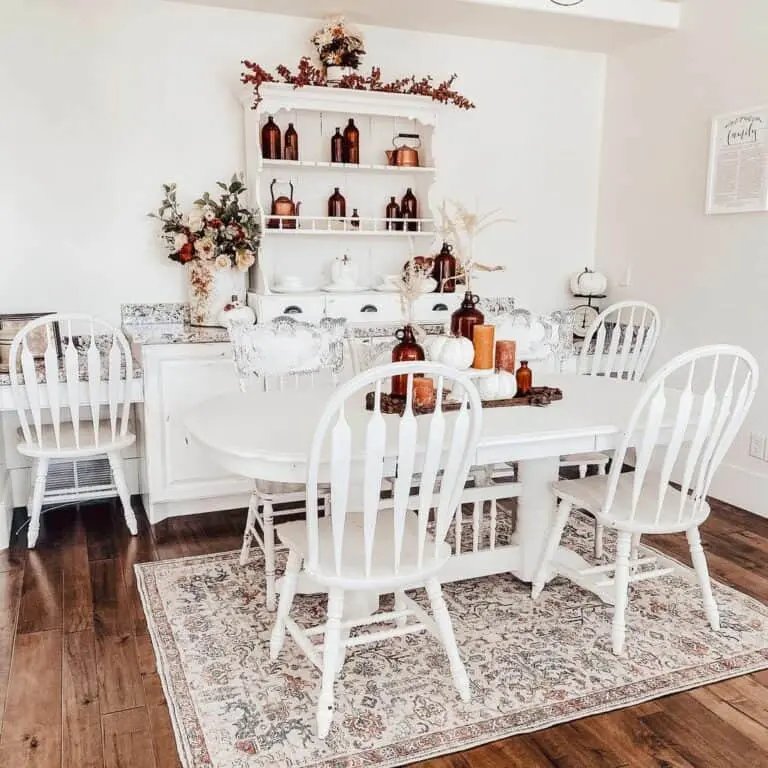 Rustic Fall Table Centerpiece