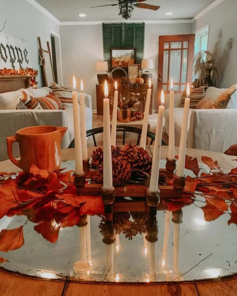 Rustic Fall Table Decor