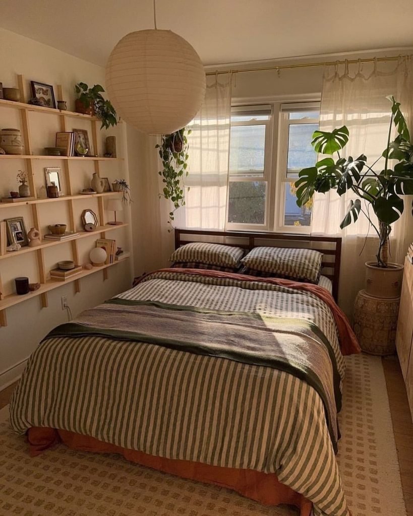 Serene Light-Drenched Space